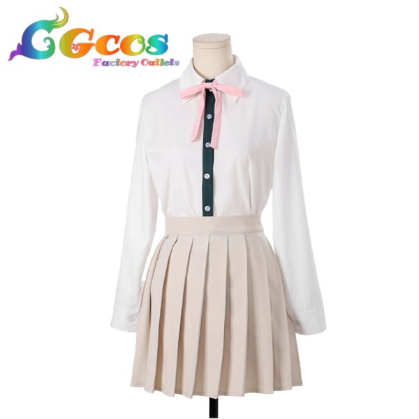 画像3: スーパーダンガンロンパ2 さよなら絶望学園　七海千秋　コスプレ衣装 (3)