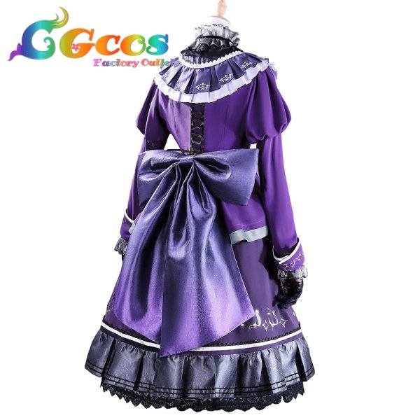 画像2: プロジェクトセカイ カラフルステージ! feat. 初音ミク 草薙寧々 ステップに想いをのせて シェリール・オートクチュール コスプレ衣装 (2)