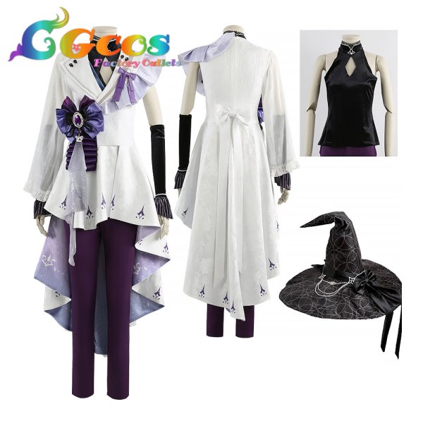 画像6: NU: カーニバル　玖夜　エターナル☆アメジストナイト　コスプレ衣装 (6)