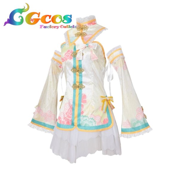 画像2: ラブライブ! School idol project 南ことり チャイナドレス コスプレ衣装 (2)