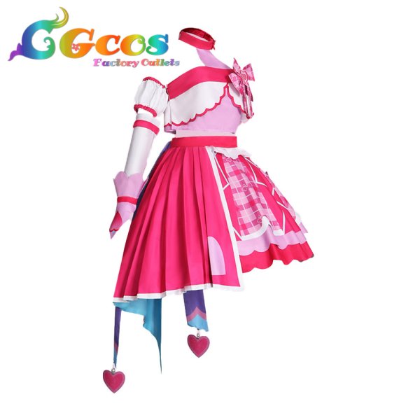 画像2: キミとアイドルプリキュア♪ 咲良うた(キュアアイドル) コスプレ衣装 (2)