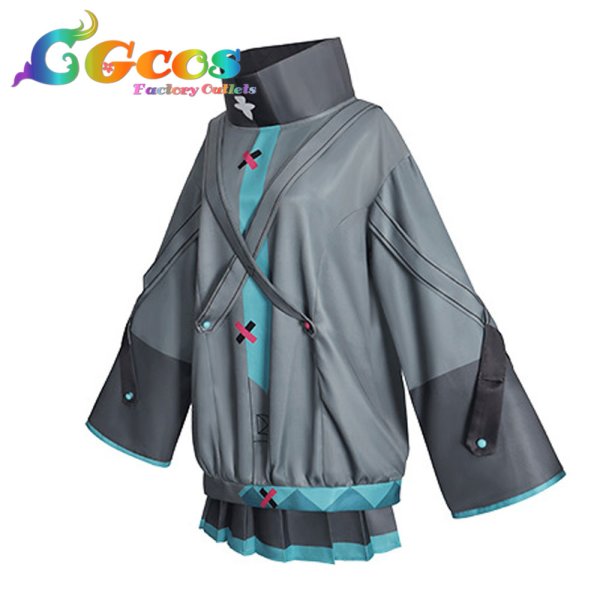 画像3: プロジェクトセカイ カラフルステージ! feat. 初音ミク 初音ミク 劇場版プロセカ 壊れたセカイと歌えないミク コスプレ衣装 (3)