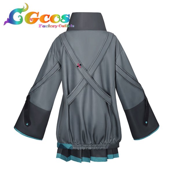 画像4: プロジェクトセカイ カラフルステージ! feat. 初音ミク 初音ミク 劇場版プロセカ 壊れたセカイと歌えないミク コスプレ衣装 (4)