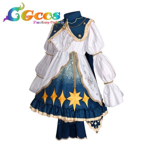 画像2: プロジェクトセカイ カラフルステージ! feat. 初音ミク 鏡音リン 煌めきのワルツ コスプレ衣装 (2)