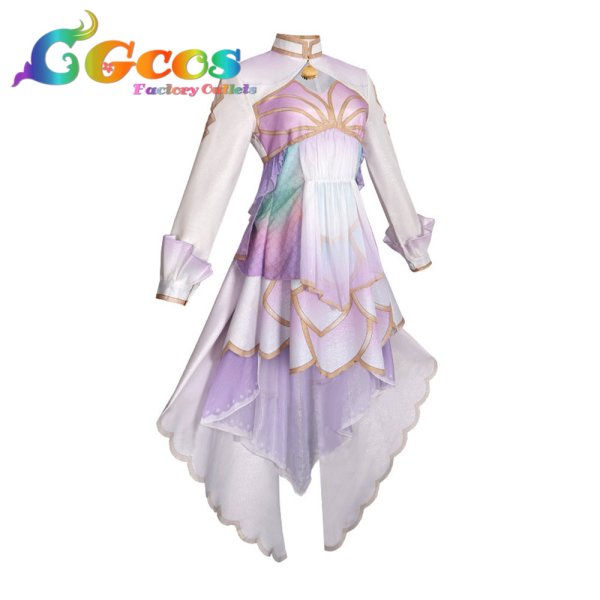 画像2: プロジェクトセカイ カラフルステージ! feat. 初音ミク 巡音ルカ 海に想いを馳せて マーメイド・ウォータードレス コスプレ衣装 (2)