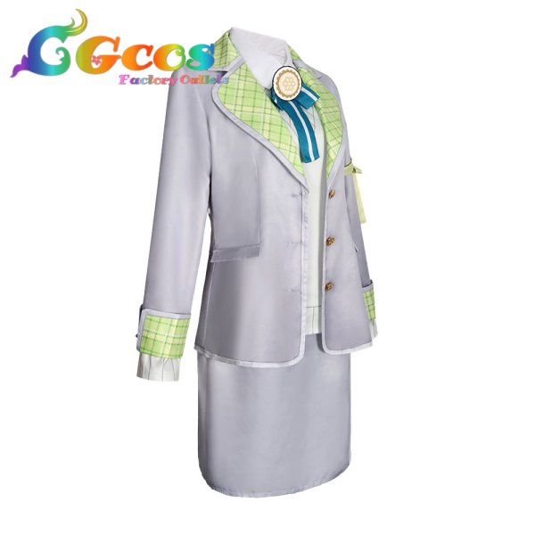 画像2: プロジェクトセカイ カラフルステージ! feat. 初音ミク 桐谷遥 SMILE-uniform 受け取られた希望 コスプレ衣装 (2)