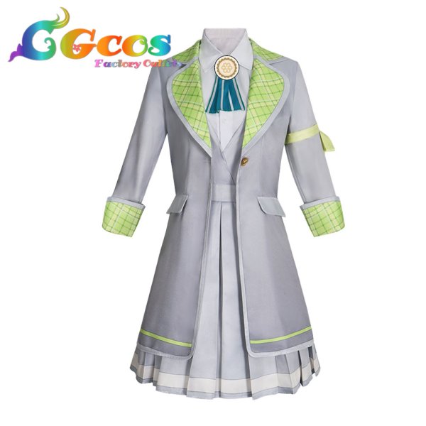 画像1: プロジェクトセカイ カラフルステージ! feat. 初音ミク 日野森雫 GIFT-uniform 指先が辿るもの コスプレ衣装 (1)