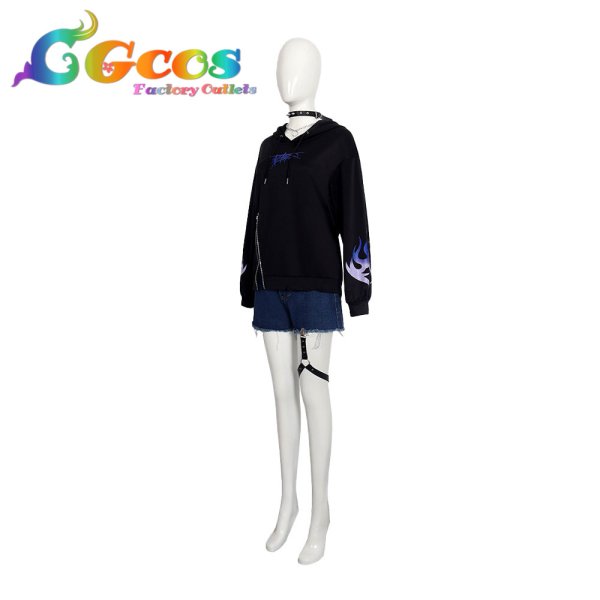 画像3: プロジェクトセカイ カラフルステージ! feat. 初音ミク 小豆沢こはね Bright flame 相応しくあれるように コスプレ衣装 (3)