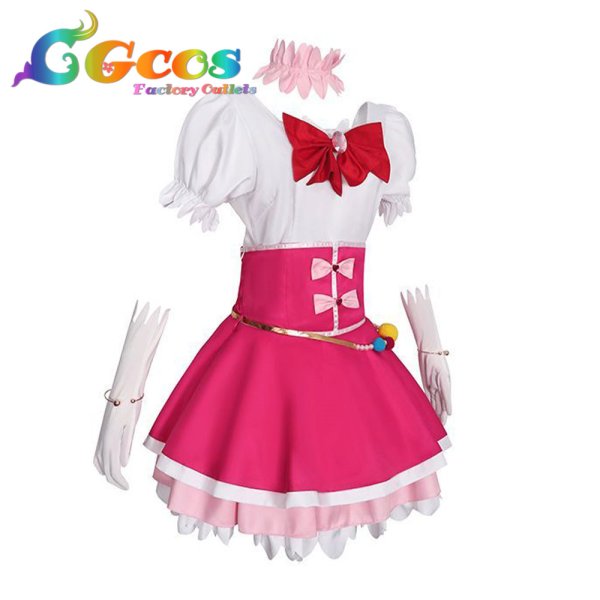 画像2: 魔法つかいプリキュア 朝日奈みらい(キュアミラクル) ダイヤ コスプレ衣装 (2)