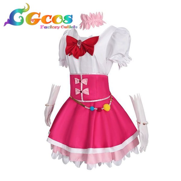 画像3: 魔法つかいプリキュア 朝日奈みらい(キュアミラクル) ダイヤ コスプレ衣装 (3)