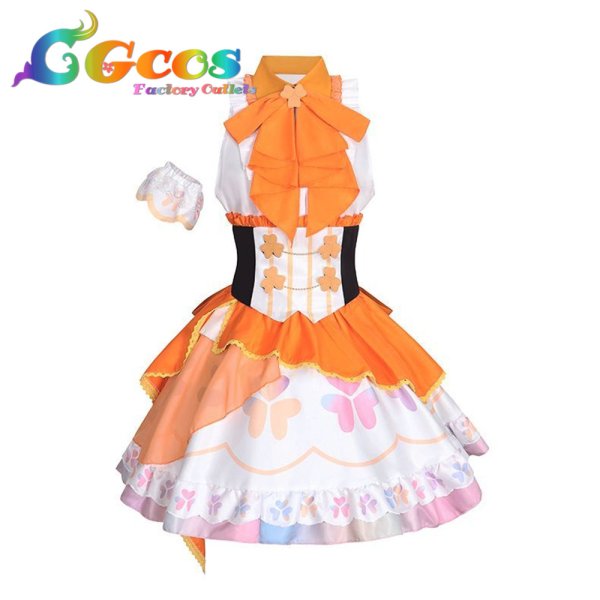 画像1: プロジェクトセカイ カラフルステージ！ feat. 初音ミク　花里みのり　刻まれた傷は、やがて　コスプレ衣装 (1)