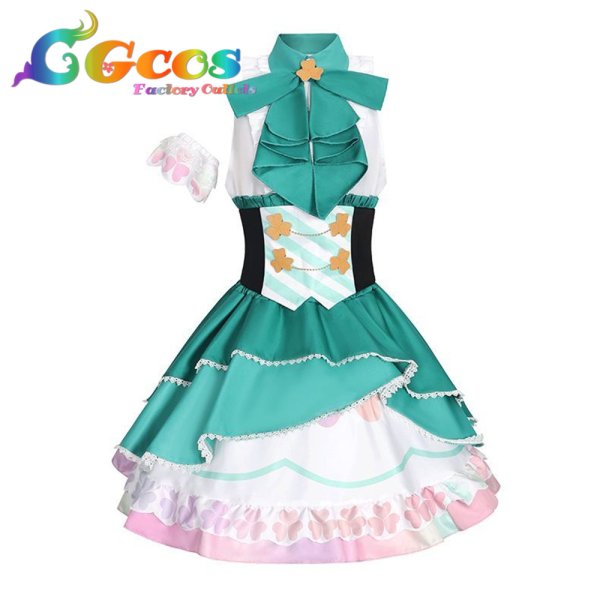 画像1: プロジェクトセカイ カラフルステージ！ feat. 初音ミク　桐谷遥　帰ってきたこの場所　コスプレ衣装 (1)