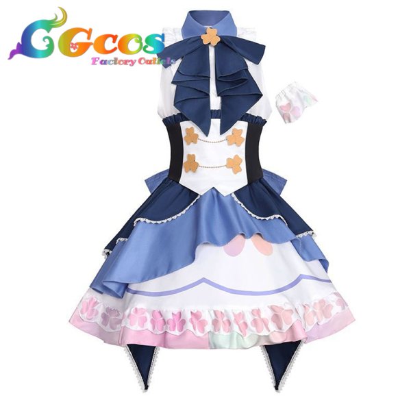 画像1: プロジェクトセカイ カラフルステージ！ feat. 初音ミク　日野森雫　とっておきのおまじない　特訓前　コスプレ衣装 (1)