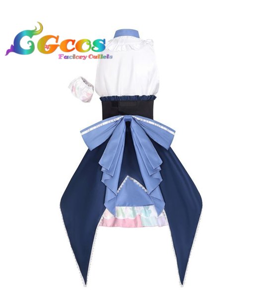 画像4: プロジェクトセカイ カラフルステージ！ feat. 初音ミク　日野森雫　とっておきのおまじない　特訓前　コスプレ衣装 (4)