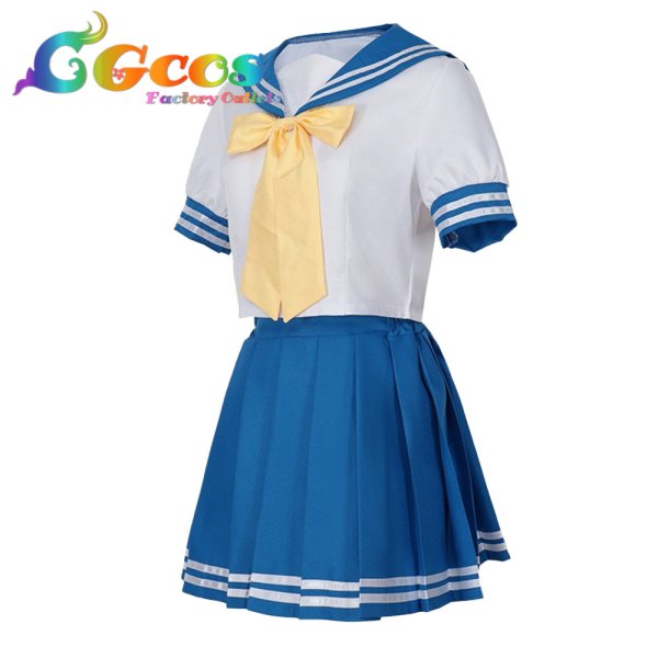 画像2: らき☆すた　泉こなた　制服(夏服)　コスプレ衣装 (2)
