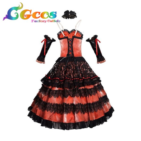 画像3: デート・ア・ライブ　時崎狂三　霊装　コスプレ衣装 (3)