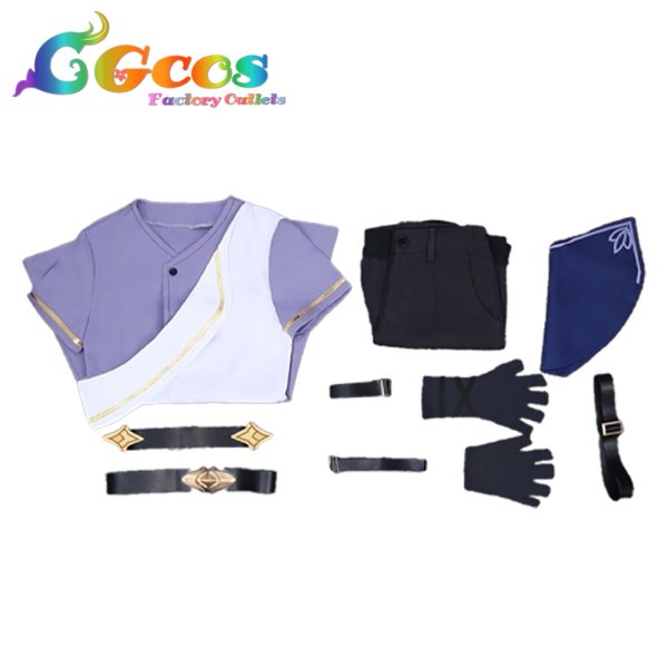 画像4: 崩壊：スターレイル　ファイノン　幼少期　コスプレ衣装 (4)