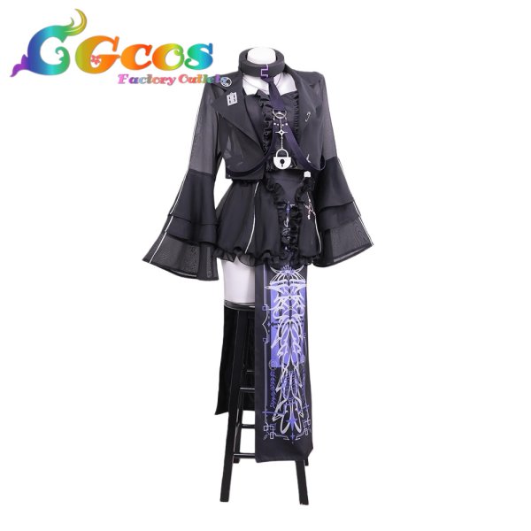 画像1: バーチャルYouTuber　Vtuber　ラプラス・ダークネス（La+ Darknesss）　新衣装　コスプレ衣装 (1)