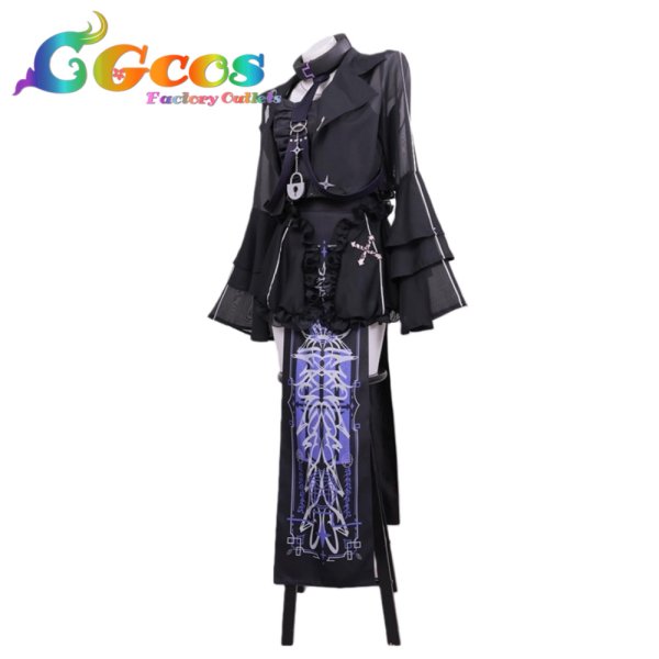 画像2: バーチャルYouTuber　Vtuber　ラプラス・ダークネス（La+ Darknesss）　新衣装　コスプレ衣装 (2)