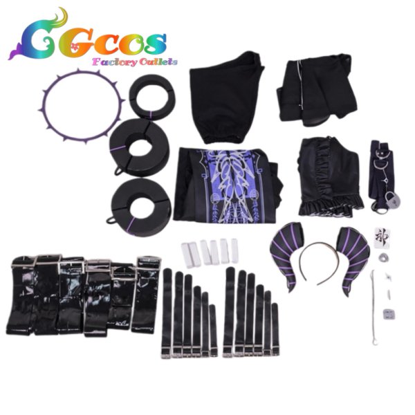 画像4: バーチャルYouTuber　Vtuber　ラプラス・ダークネス（La+ Darknesss）　新衣装　コスプレ衣装 (4)