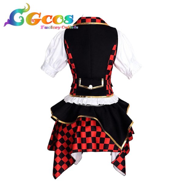 画像4: アイカツ!　藤堂ユリカ　ブロックチェック　コスプレ衣装 (4)