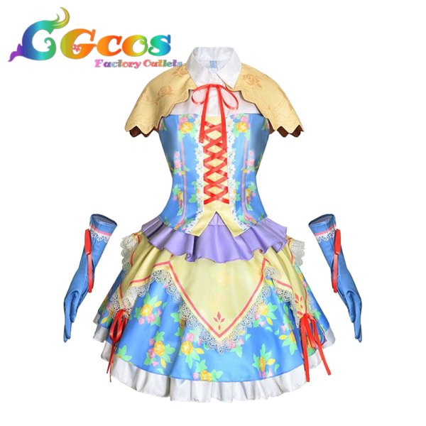 画像1: アイカツ!　霧矢あおい　マリオンクレープ　コスプレ衣装 (1)