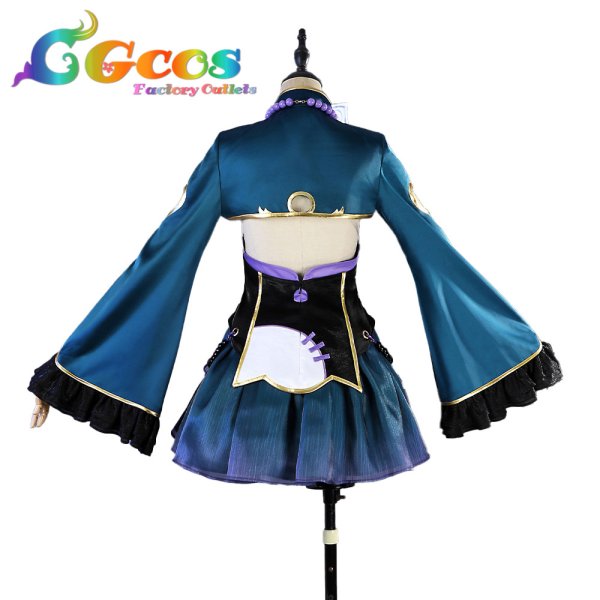 画像4: VOCALOID　初音ミク　キョンシーVer.　コスプレ衣装 (4)