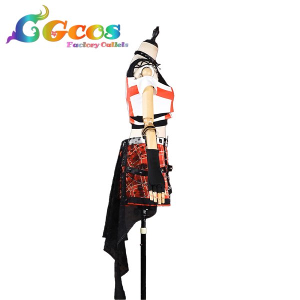 画像3: ラブライブ! School idol project　高坂穂乃果　ロック編　コスプレ衣装 (3)