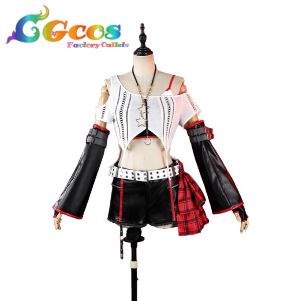 画像1: ラブライブ! School idol project　西木野真姫　ロック編　コスプレ衣装 (1)