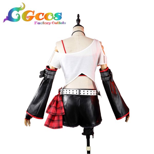 画像4: ラブライブ! School idol project　西木野真姫　ロック編　コスプレ衣装 (4)