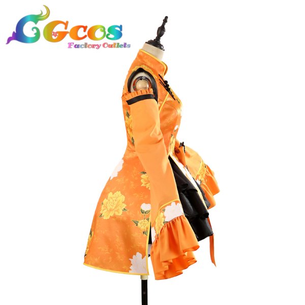 画像2: ラブライブ！スーパースター!!　Liella!　澁谷かのん　チャイナドレス風衣装ver.　コスプレ衣装 (2)