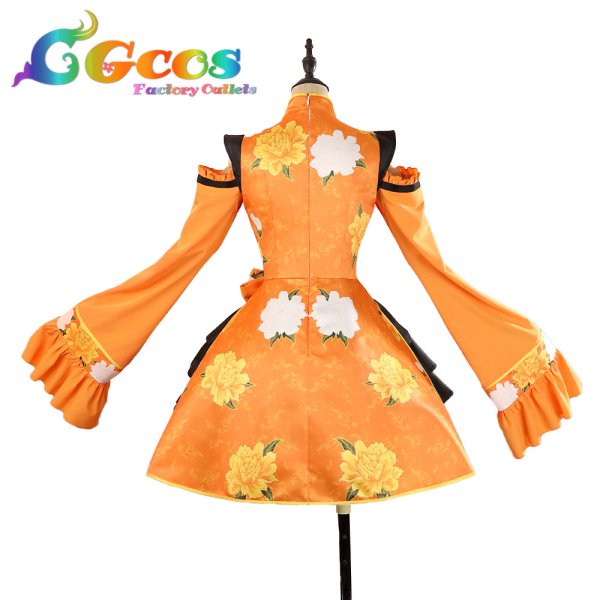 画像3: ラブライブ！スーパースター!!　Liella!　澁谷かのん　チャイナドレス風衣装ver.　コスプレ衣装 (3)