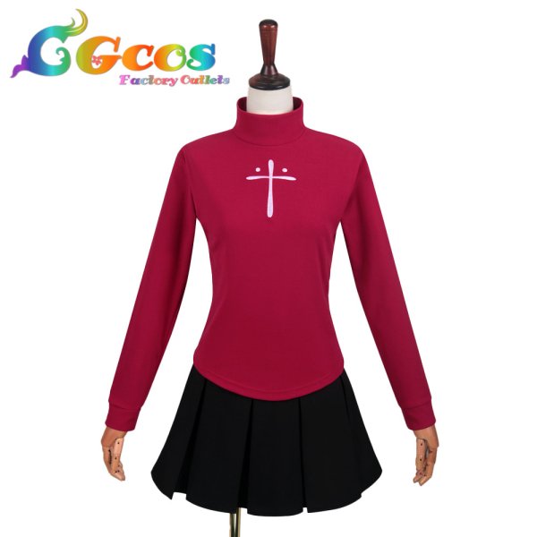 画像1: Fate/stay night　遠坂凛　コスプレ衣装 (1)