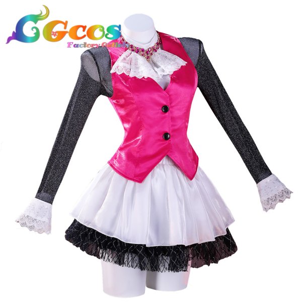 画像1: モンスター・ハイ（Monster High）　ドラキュローラ(Draculaura)　コスプレ衣装 (1)