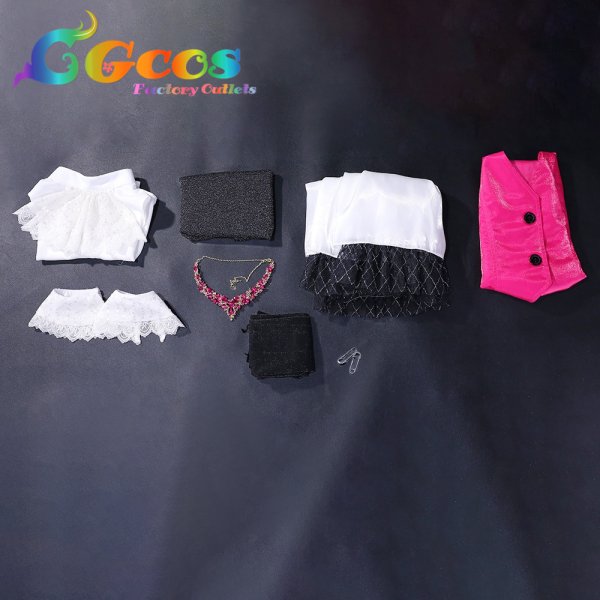 画像3: モンスター・ハイ（Monster High）　ドラキュローラ(Draculaura)　コスプレ衣装 (3)