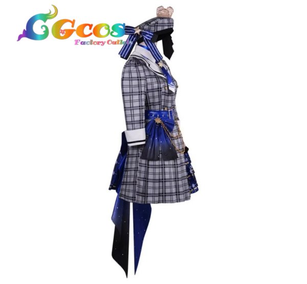 画像2: バーチャルYouTuber　VTuber　星街すいせい　 通常衣装　コスプレ衣装 (2)