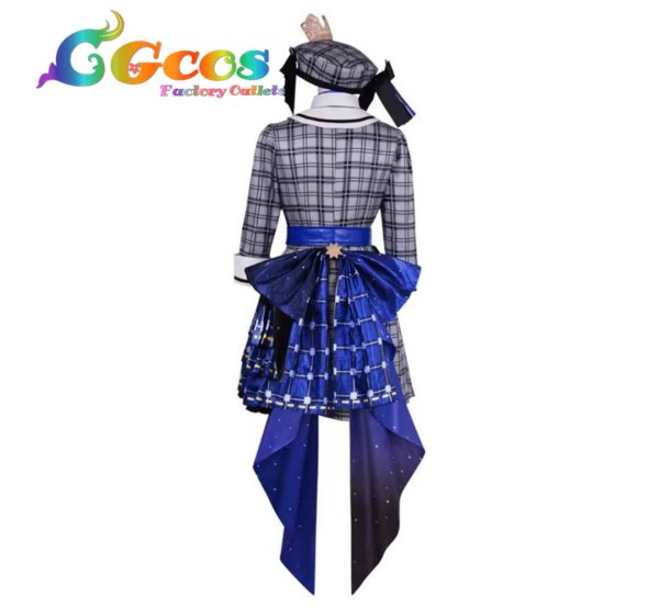 画像3: バーチャルYouTuber　VTuber　星街すいせい　 通常衣装　コスプレ衣装 (3)