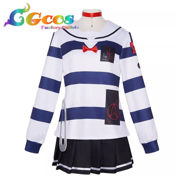 画像1: HUNDRED LINE -最終防衛学園-（ハンドレッドライン）　飴宮怠美　私服　コスプレ衣装 (1)