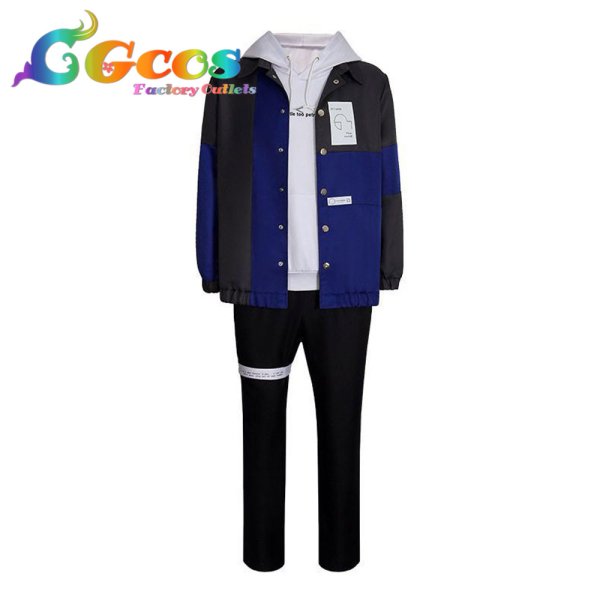 画像1: HUNDRED LINE -最終防衛学園-（ハンドレッドライン）　澄野拓海　私服　コスプレ衣装 (1)