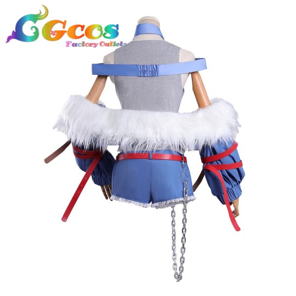 画像3: 新世紀エヴァンゲリオン　綾波レイ　ロックバンド　コスプレ衣装 (3)