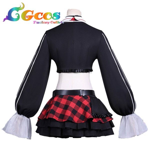 画像3: 新世紀エヴァンゲリオン　惣流・アスカ・ラングレー　ロックバンド　コスプレ衣装 (3)