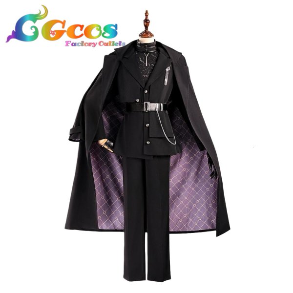 画像1: バーチャルYouTuber　VTuber　葛葉（くずは）　新衣装　コスプレ衣装 (1)