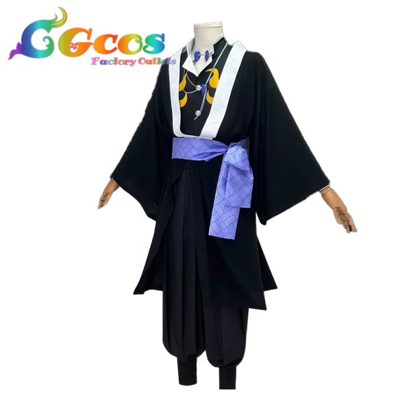 画像1: 鬼滅の刃　獪岳　コスプレ衣装 (1)