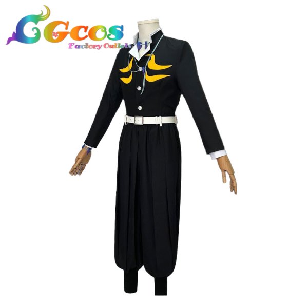 画像3: 鬼滅の刃　獪岳　コスプレ衣装 (3)