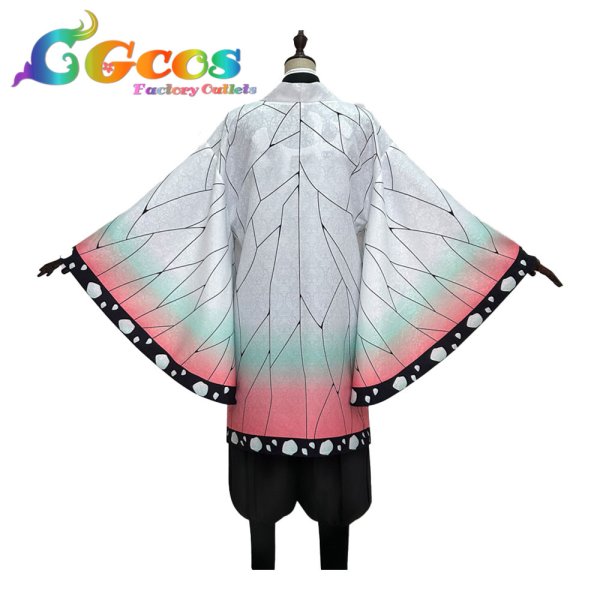 画像2: 鬼滅の刃　胡蝶しのぶ　コスプレ衣装 (2)