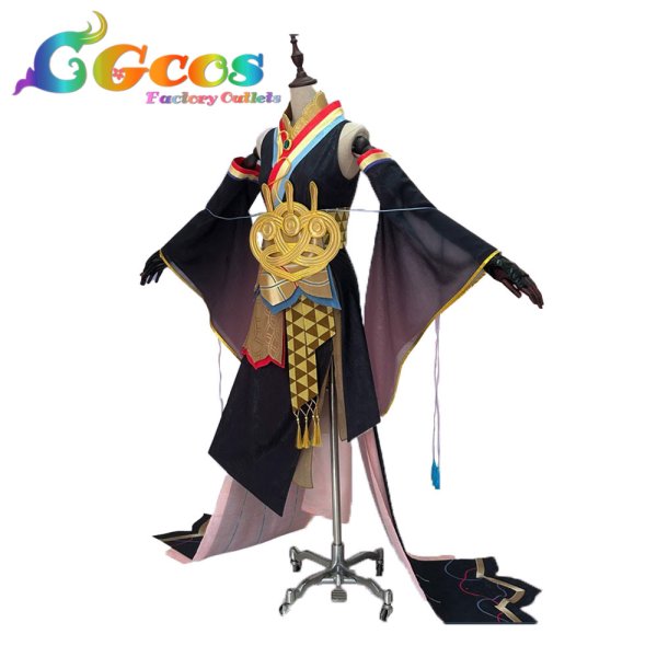 画像2: VOCALOID　巡音ルカ　夢を巡る音　陰陽師コラボ　コスプレ衣装 (2)