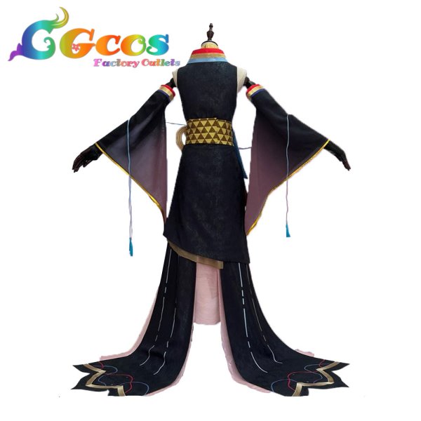 画像3: VOCALOID　巡音ルカ　夢を巡る音　陰陽師コラボ　コスプレ衣装 (3)