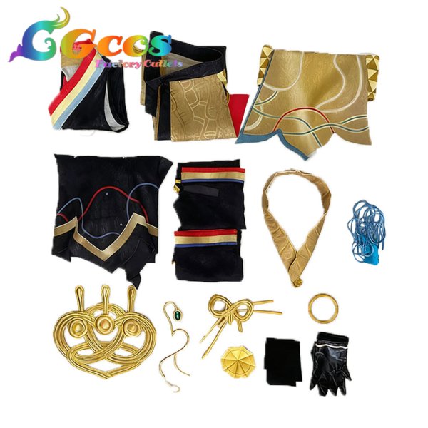 画像4: VOCALOID　巡音ルカ　夢を巡る音　陰陽師コラボ　コスプレ衣装 (4)