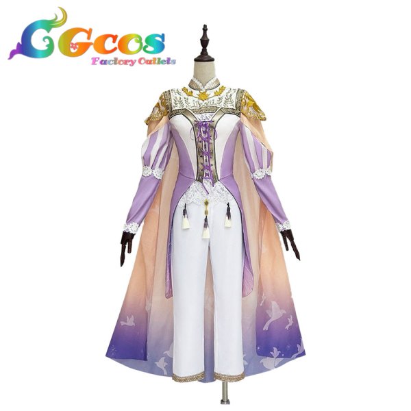 画像1: ツイステッドワンダーランド　リドル・ローズハート(Riddle Rosehearts)　夜空のシフォン　コスプレ衣装 (1)