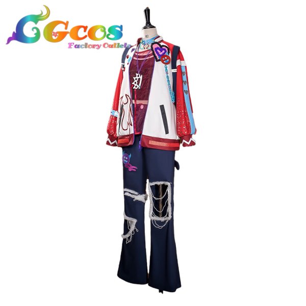 画像2: あんさんぶるスターズ！　天城燐音　クロススカウト・エゴイスト／Childish　異色　コスプレ衣装 (2)